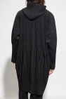 Issey Miyake Homme Plisse BLACK Pleated coat