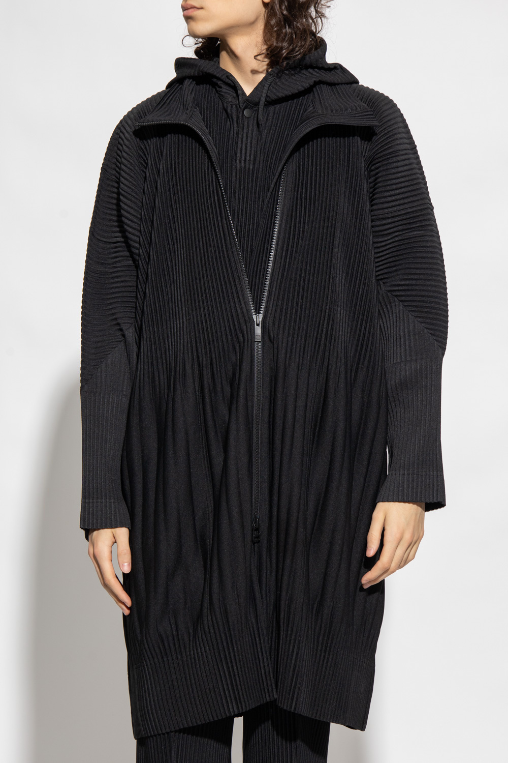 Issey Miyake Homme Plisse Pleated coat