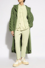 Homme Plissé Issey Miyake GREEN Pleated coat