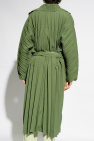 Homme Plissé Issey Miyake GREEN Pleated coat