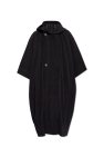 Homme Plissé Issey Miyake BLACK Pleated coat