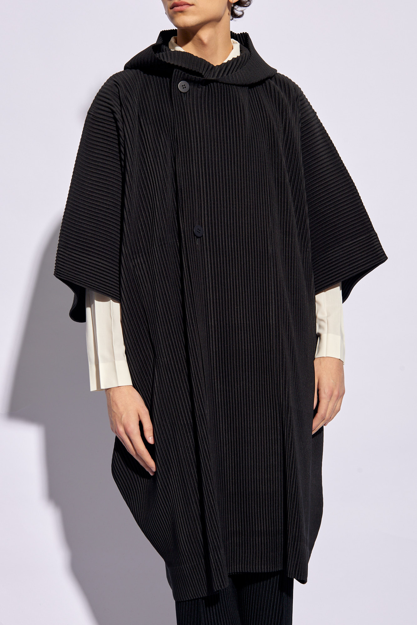 Issey Miyake Homme Plisse Pleated coat