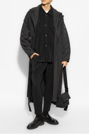 Pleated coat od Homme Plisse Issey Miyake