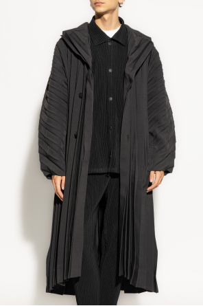 Homme Plisse Issey Miyake Pleated Coat