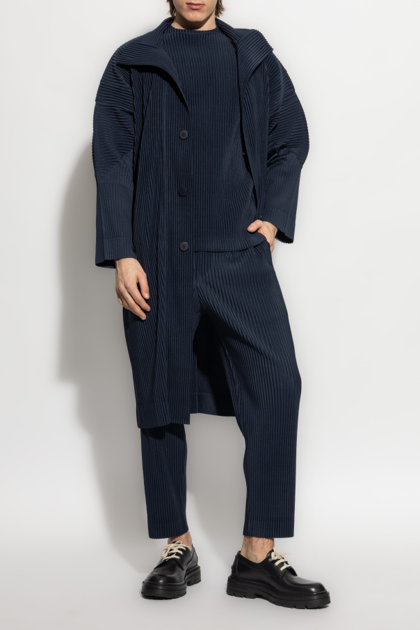 Homme Plissé Issey Miyake Pleated Coat