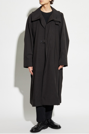 Homme Plissé Issey Miyake Coat with stand-up collar
