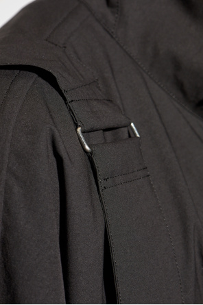 Homme Plissé Issey Miyake Coat with stand-up collar