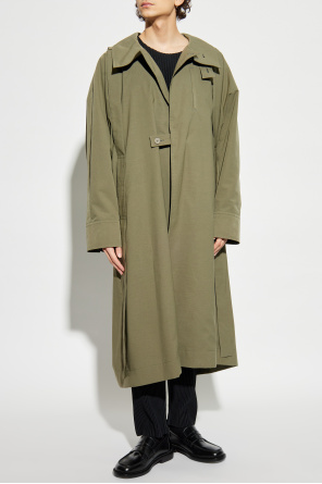 Homme Plissé Issey Miyake Coat with stand-up collar