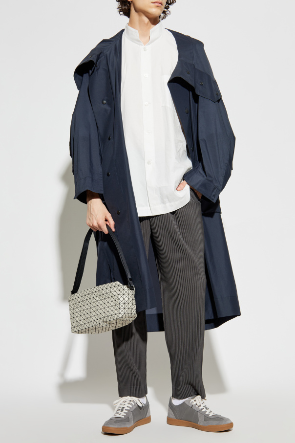 Homme Plissé Issey Miyake Coat with collar