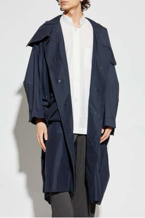 Homme Plissé Issey Miyake Coat with collar