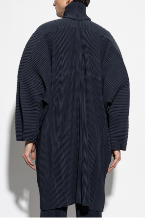Homme Plissé Issey Miyake Plissierter Mantel