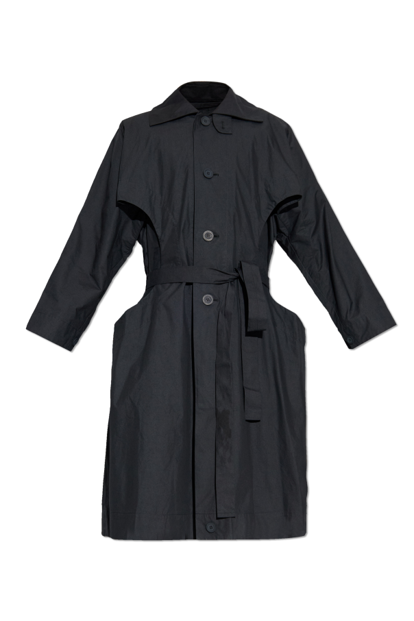 Trench coat with belt od Homme Plissé Issey Miyake