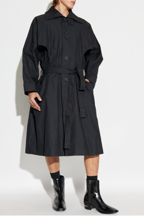 Homme Plissé Issey Miyake Trench coat with belt