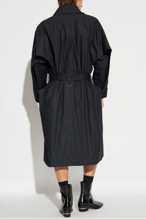 Homme Plissé Issey Miyake Trench coat with belt