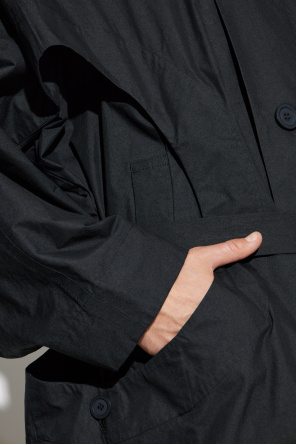 Homme Plissé Issey Miyake Trench coat with belt