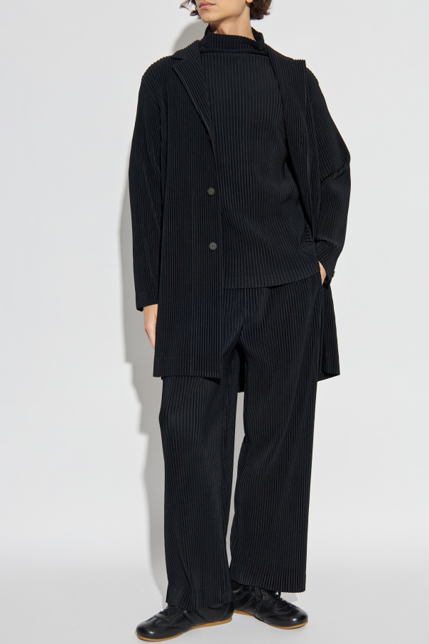 Homme Plissé Issey Miyake Pleated coat