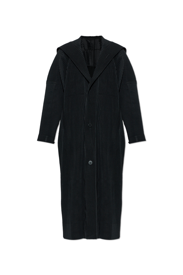 Homme Plissé Issey Miyake Plisowany płaszcz