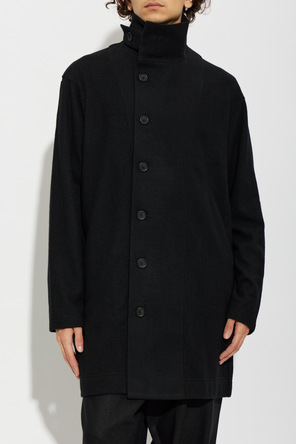 Yohji Yamamoto Płaszcz ze stójką
