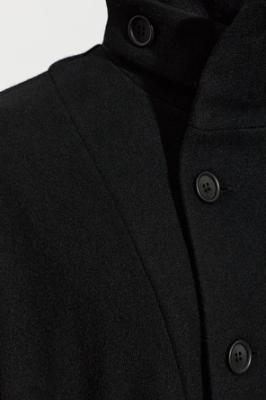 Yohji Yamamoto Płaszcz ze stójką
