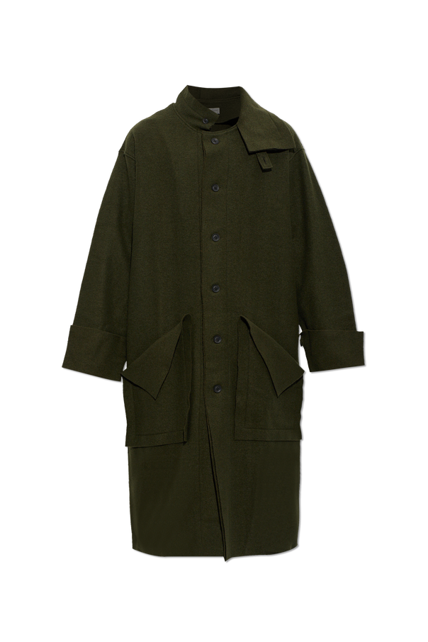 Coat with stand-up collar od Yohji Yamamoto