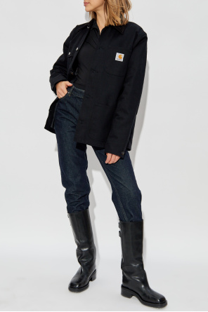 Karl Lagerfeld Kids logo band puffer jacket od Carhartt WIP