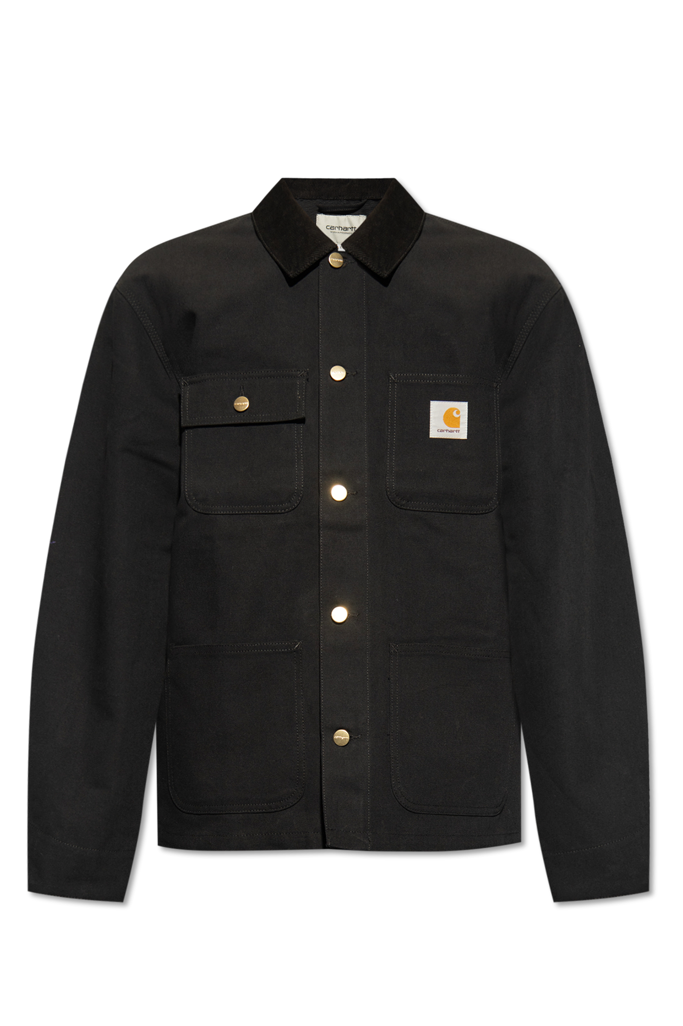 Carhartt WIP polar patch crewneck sweatshirt black