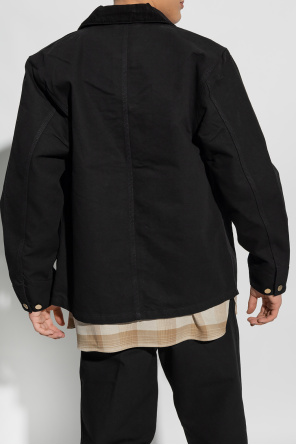 Carhartt WIP Denim Hoodie jacket with logo