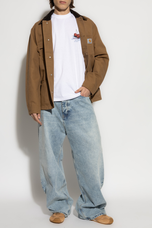 Carhartt WIP Jacket with corduroy collar