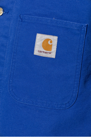 Carhartt WIP c logo-print cotton T-shirt Verde