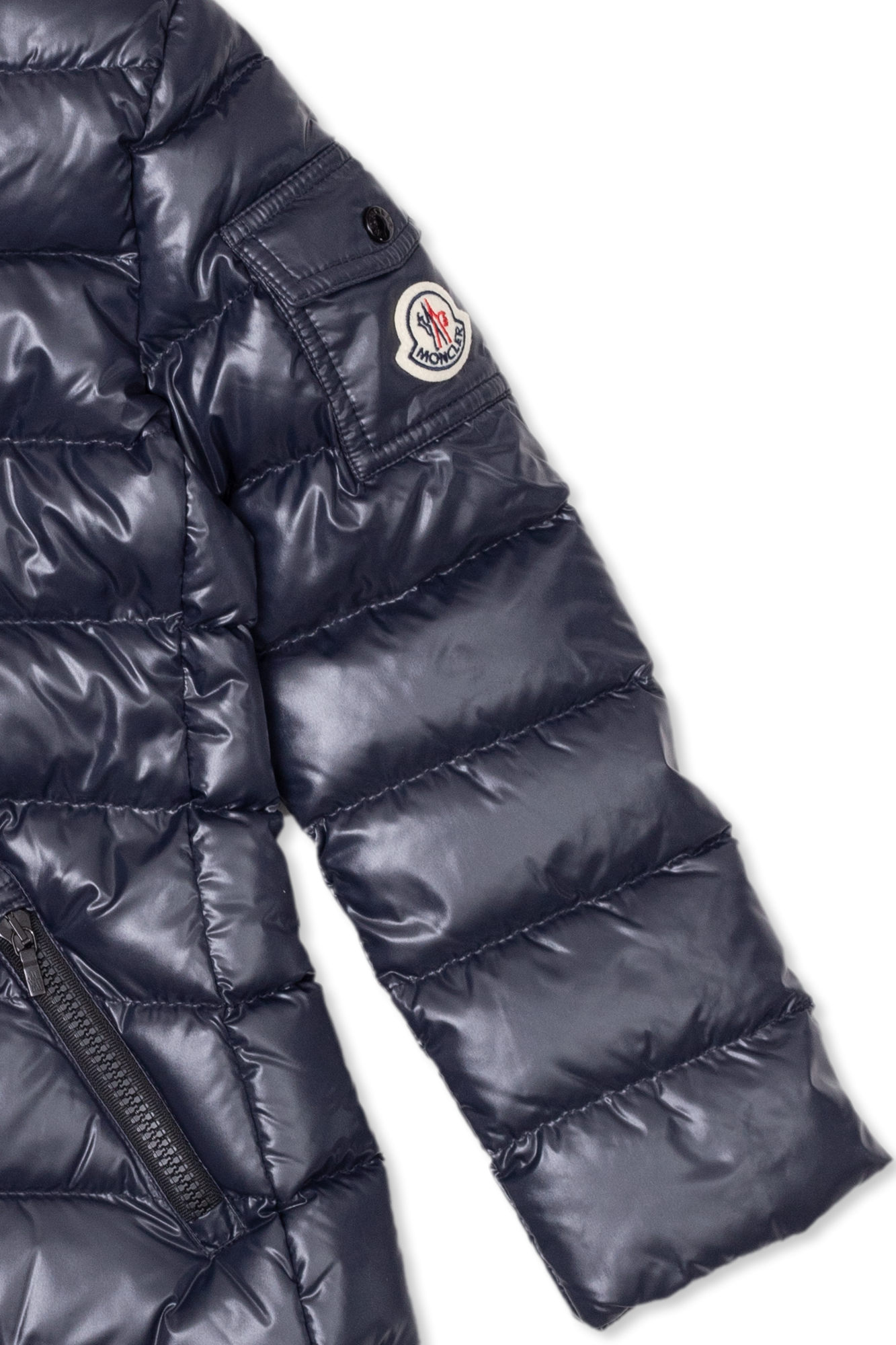 Moncler Enfant 'Columbia Rapid Ridge Svart mönstrad t-shirt