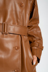 ADIDAS Originals BROWN Double-breasted trench coat
