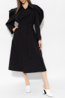 Issey Miyake Trench coat with puff sleeves