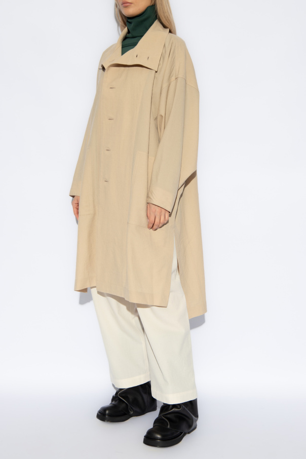 Issey Miyake Oversize wool coat
