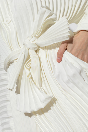 Issey Miyake Plisowany płaszcz