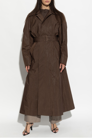 Issey Miyake Płaszcz z kieszeniami