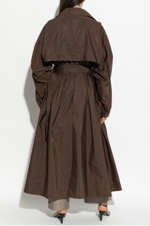 Issey Miyake Płaszcz z kieszeniami