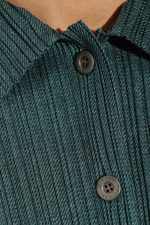Issey Miyake Pleated cardigan
