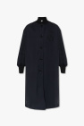 JIL SANDER Coat with monogram