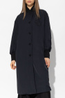 JIL SANDER Coat with monogram