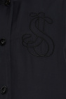 JIL SANDER Coat with monogram