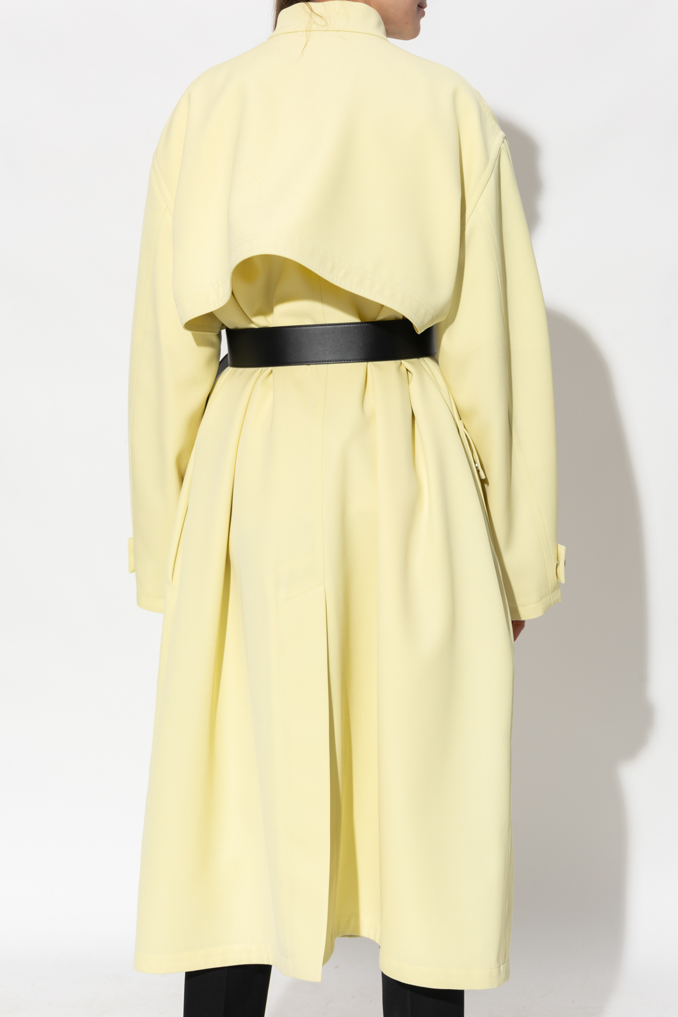 JIL SANDER Coat with standing collar