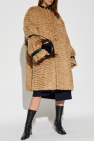 JIL SANDER beige Mohair coat