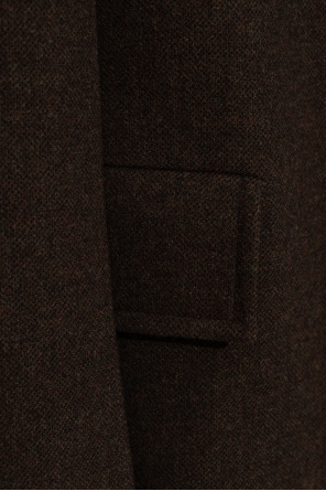 JIL SANDER Wełniany płaszcz