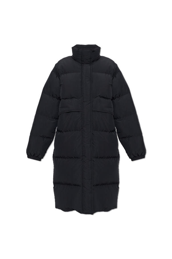 Insulated jacket with stand-up collar od JIL SANDER