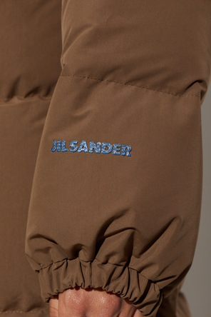 JIL SANDER Gefütterte Jacke mit Stehkragen