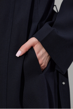 JIL SANDER Wool trench coat