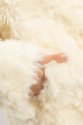JIL SANDER cream Mohair coat