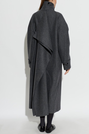 JIL SANDER Vlněný kabát se stojáčkem