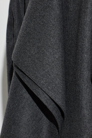 JIL SANDER Vlněný kabát se stojáčkem