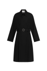 JIL SANDER BLACK Wool Coat